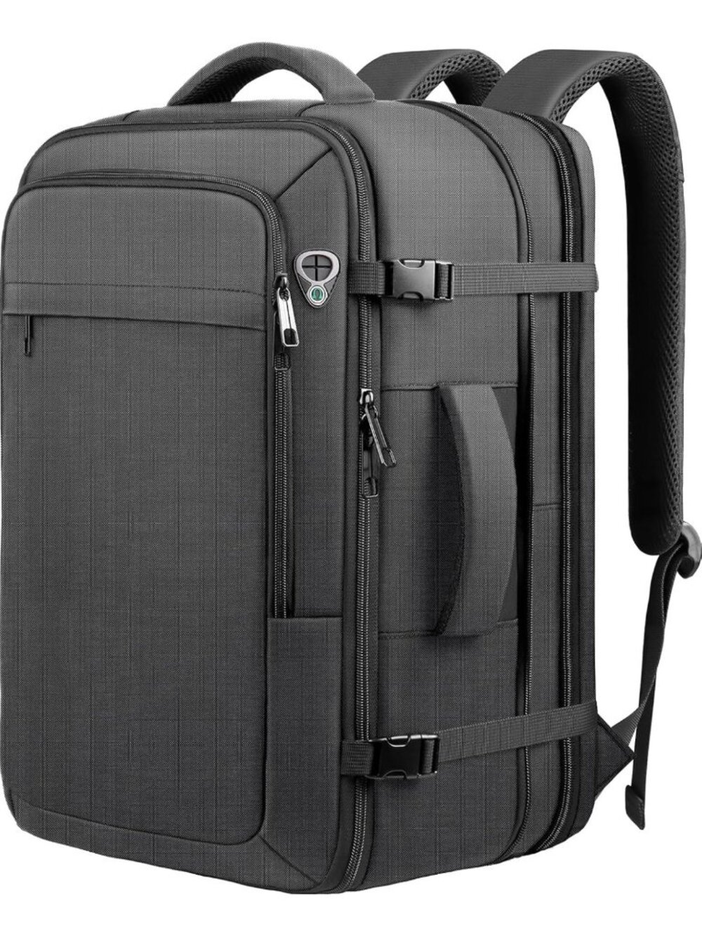 Large 50L Travel Backpack - Flight Approved Carry-On for Men & Women, Versatile
